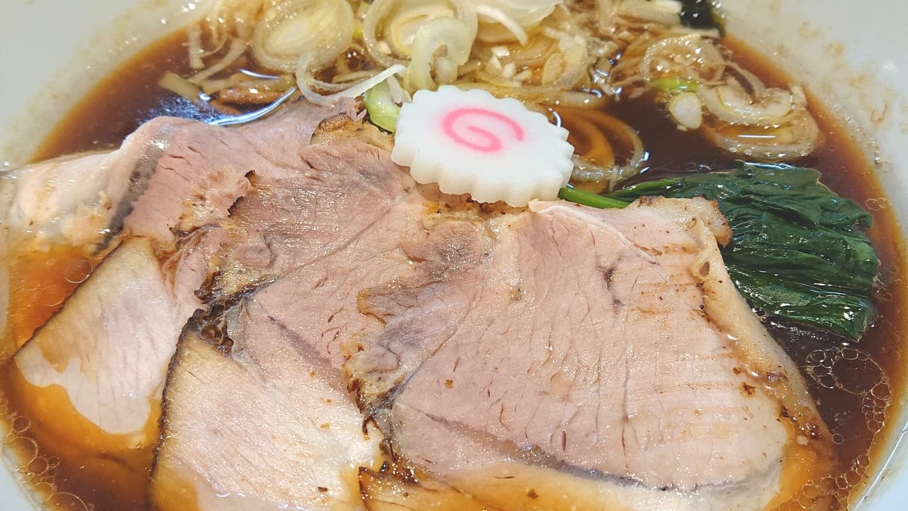 中華そば結醤油ラーメン