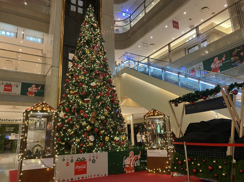 羽田空港のクリスマスツリー