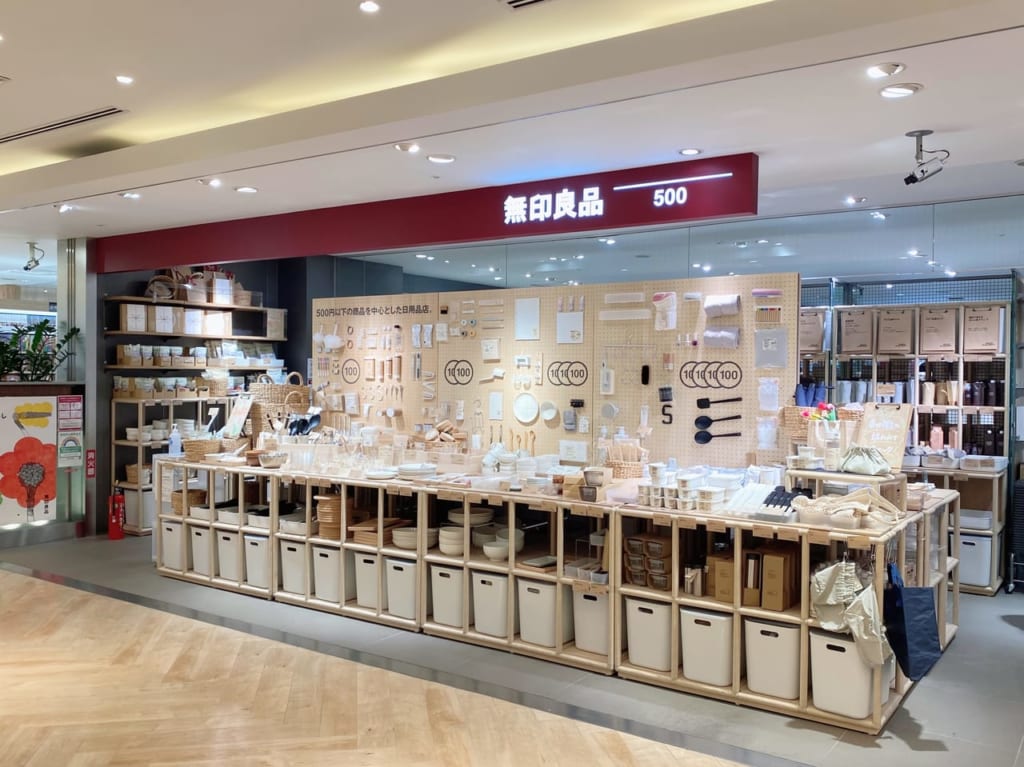 無印良品500のアトレ大森店