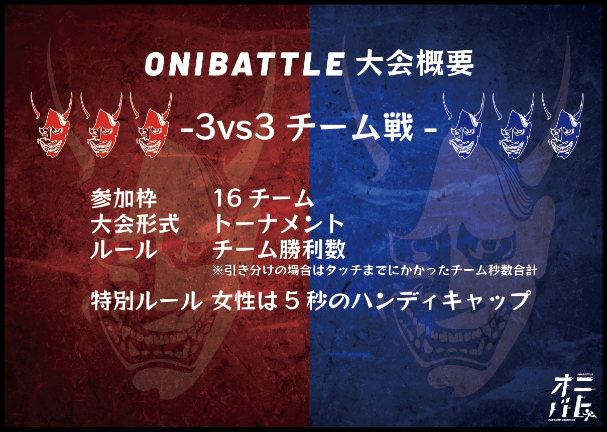 鬼ごっこ最強は誰だ？ONIBATTLE-鬼バトル-が開催