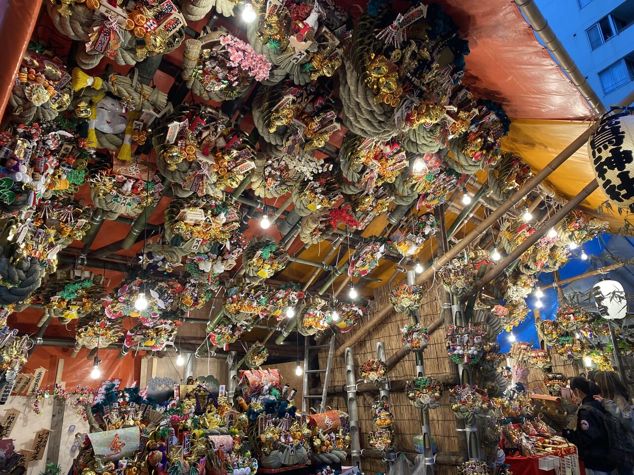 大森の鷲神社にて酉の市が開催